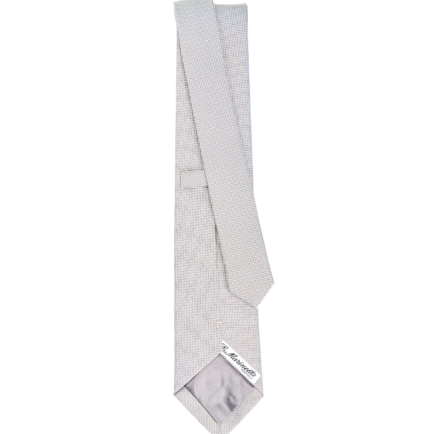 E.Marinella CRAVATTE|Cravatte In Seta Jacquard|CRAVATTA CERIMONIA GRIGIO CHIARO In seta jacquard