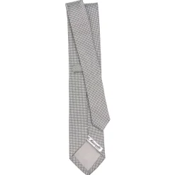 E.Marinella CRAVATTE|Cravatte In Seta Jacquard|CRAVATTA CERIMONIA GRIGIO SCURO In seta jacquard