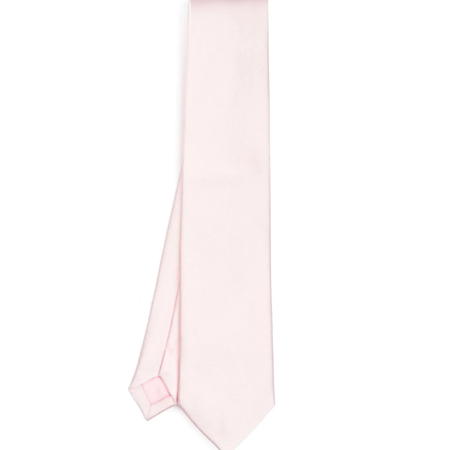 E.Marinella CRAVATTE|Cravatte Tinta Unita E Sottonodo|CRAVATTA CERIMONIA IN RASO DI SETA ROSA Tinta unita