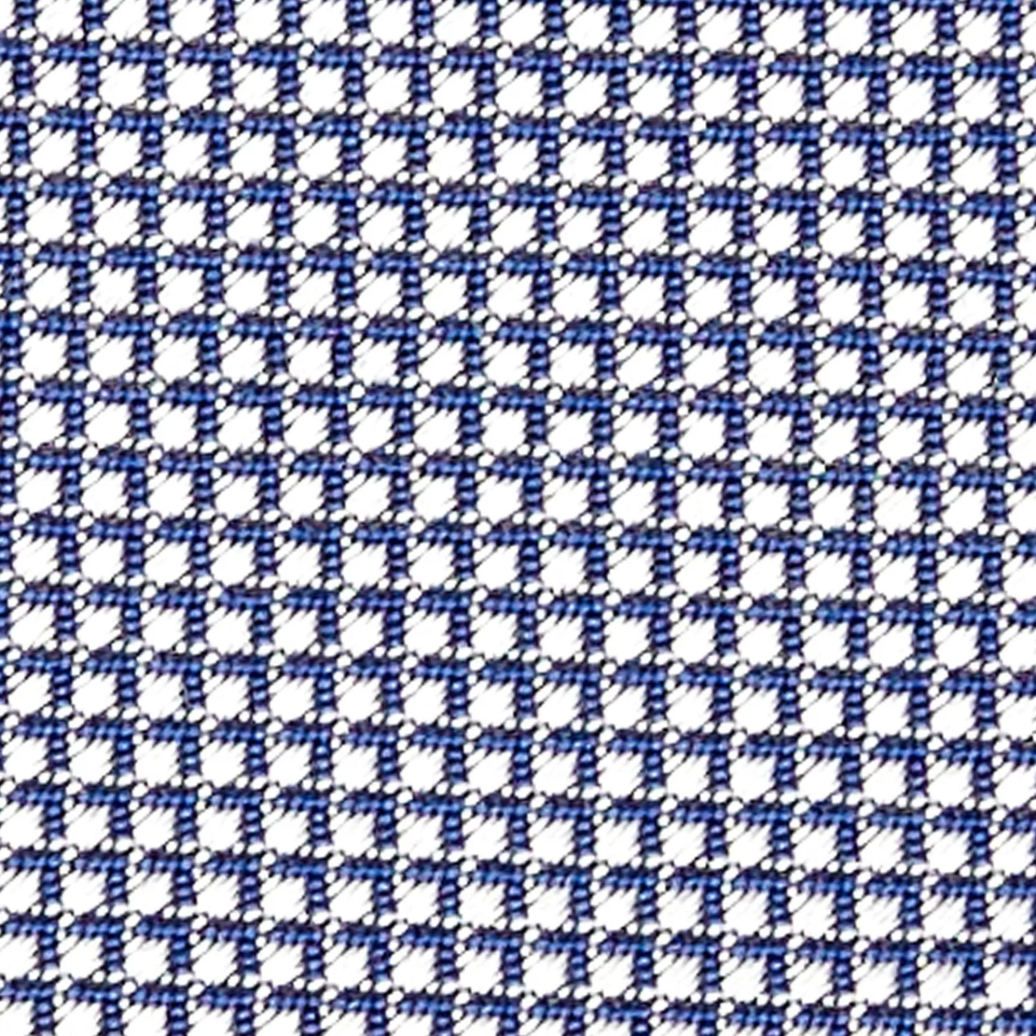 E.Marinella CRAVATTE|Cravatte In Seta Jacquard|CRAVATTA CERIMONIA IN SETA JACQUARD BLU Microfantasia geometrica