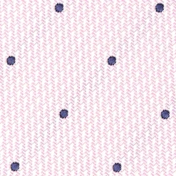 E.Marinella CRAVATTE|CRAVATTA CERIMONIA IN SETA JACQUARD ROSA Pois