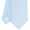 E.Marinella CRAVATTE|Cravatte In Seta Jacquard|CRAVATTA CERIMONIA In seta jacquard azzurra
