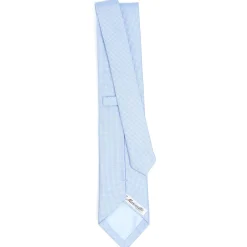 E.Marinella CRAVATTE|Cravatte In Seta Jacquard|CRAVATTA CERIMONIA In seta jacquard azzurra