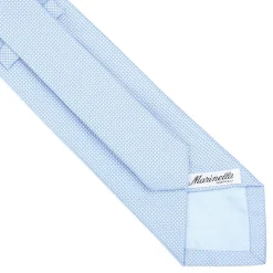E.Marinella CRAVATTE|Cravatte In Seta Jacquard|CRAVATTA CERIMONIA In seta jacquard azzurra