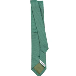 E.Marinella CRAVATTE|Cravatte In Seta Jacquard|CRAVATTA CERIMONIA IN SETA JACQUARD VERDE CHIARO Microfantasia geometrica
