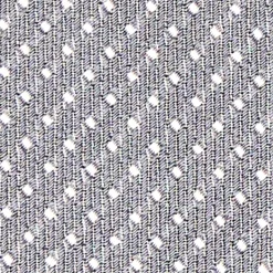 E.Marinella Cravatte In Seta Jacquard|CRAVATTE|CRAVATTA CERIMONIA IN SETA JACQUARD GRIGIO SCURO Microfantasia geometrica