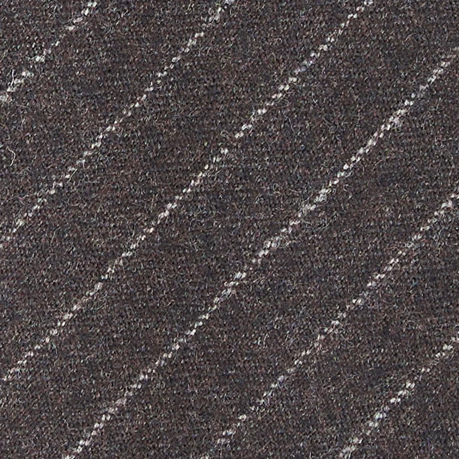 E.Marinella CRAVATTE|CRAVATTA CLASSICA DONNA IN LANA SFODERATA GRIGIO SCURO Rigata