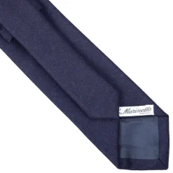 E.Marinella CRAVATTE|Cravatte In Lana E Cashmere|CRAVATTA CLASSICA IN LANA BLU SCURO Tinta unita