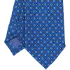 E.Marinella CRAVATTE|Cravatte In Lana E Cashmere|CRAVATTA CLASSICA IN LANA BLUETTE Microfantasia fiore