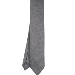 E.Marinella CRAVATTE|Cravatte In Lana E Cashmere|CRAVATTA CLASSICA IN LANA SFODERATA GRIGIO CHIARO Tinta unita