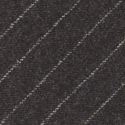 E.Marinella CRAVATTE|Cravatte Regimental E Rigate|CRAVATTA CLASSICA IN LANA SFODERATA GRIGIO SCURO Rigata