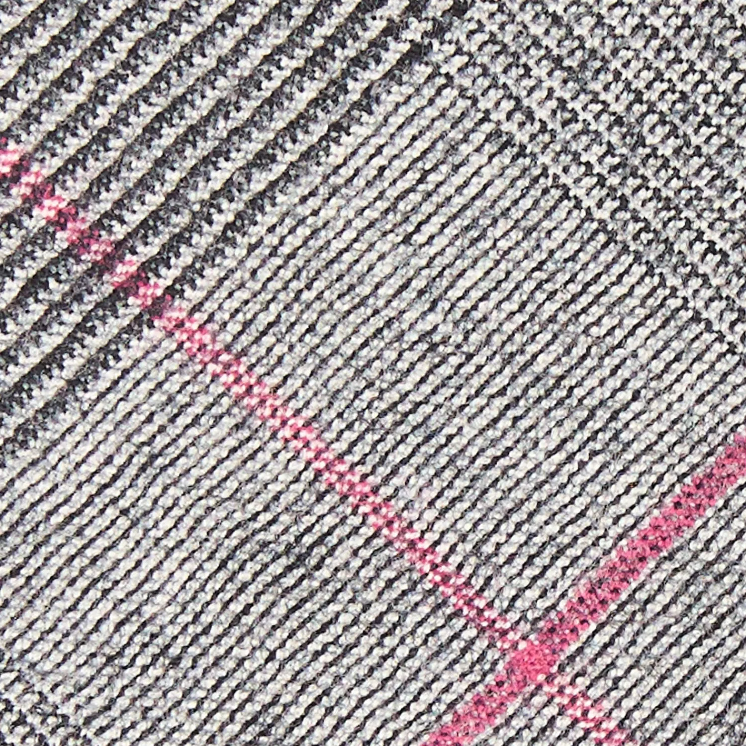 E.Marinella CRAVATTE|Cravatte In Seta Stampata|CRAVATTA CLASSICA IN LANA SFODERATA GRIGIO CHIARO Principe di galles