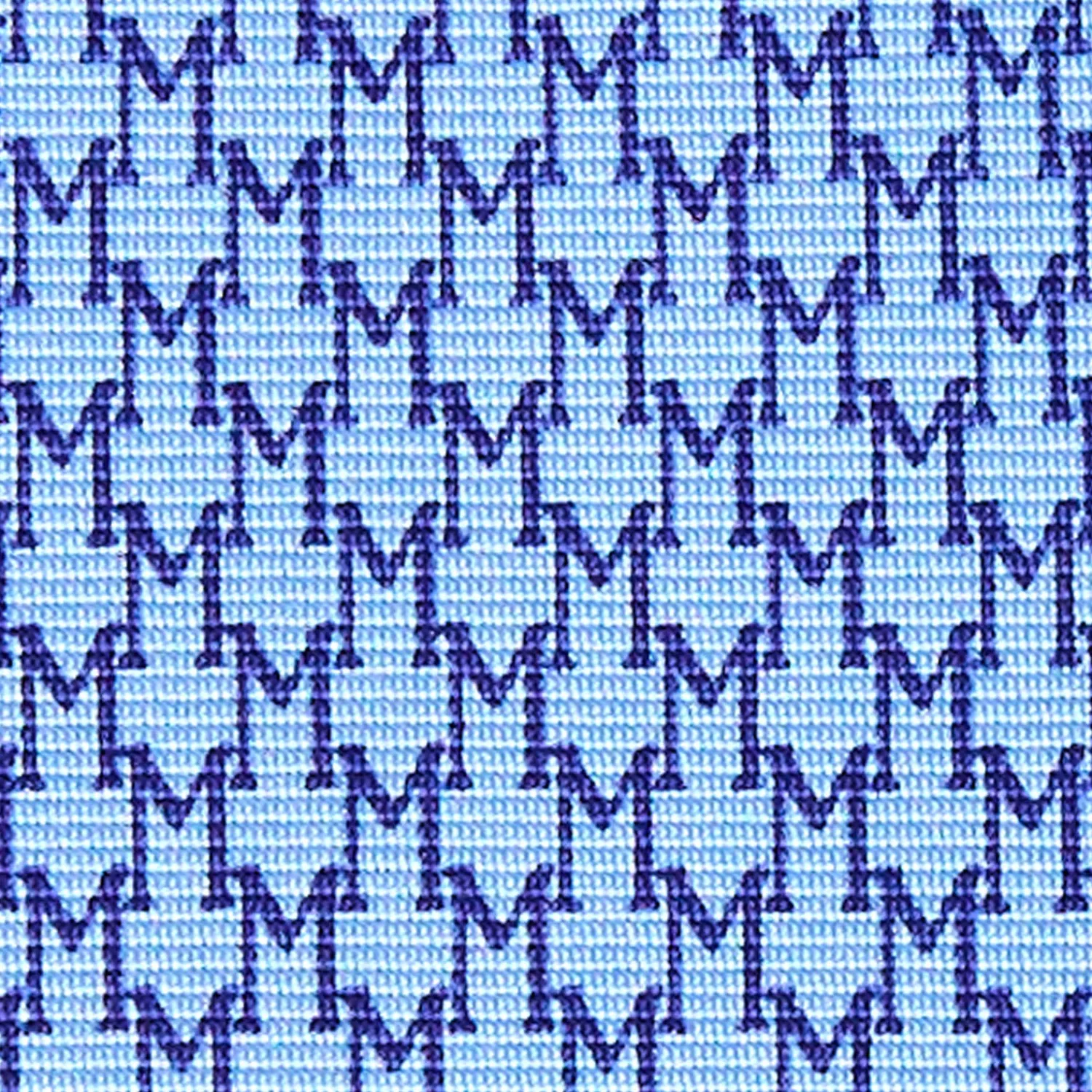 E.Marinella CRAVATTE|Cravatte In Seta Stampata|CRAVATTA CLASSICA IN SETA AZZURRO Microfantasia m geometrica