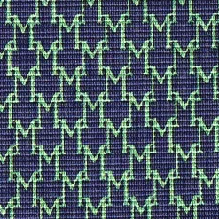 E.Marinella CRAVATTE|Cravatte In Seta Stampata|CRAVATTA CLASSICA IN SETA BLU SCURO Microfantasia m geometrica