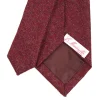 E.Marinella CRAVATTE|CRAVATTA DONNA IN LANA BORDEAUX Tinta unita
