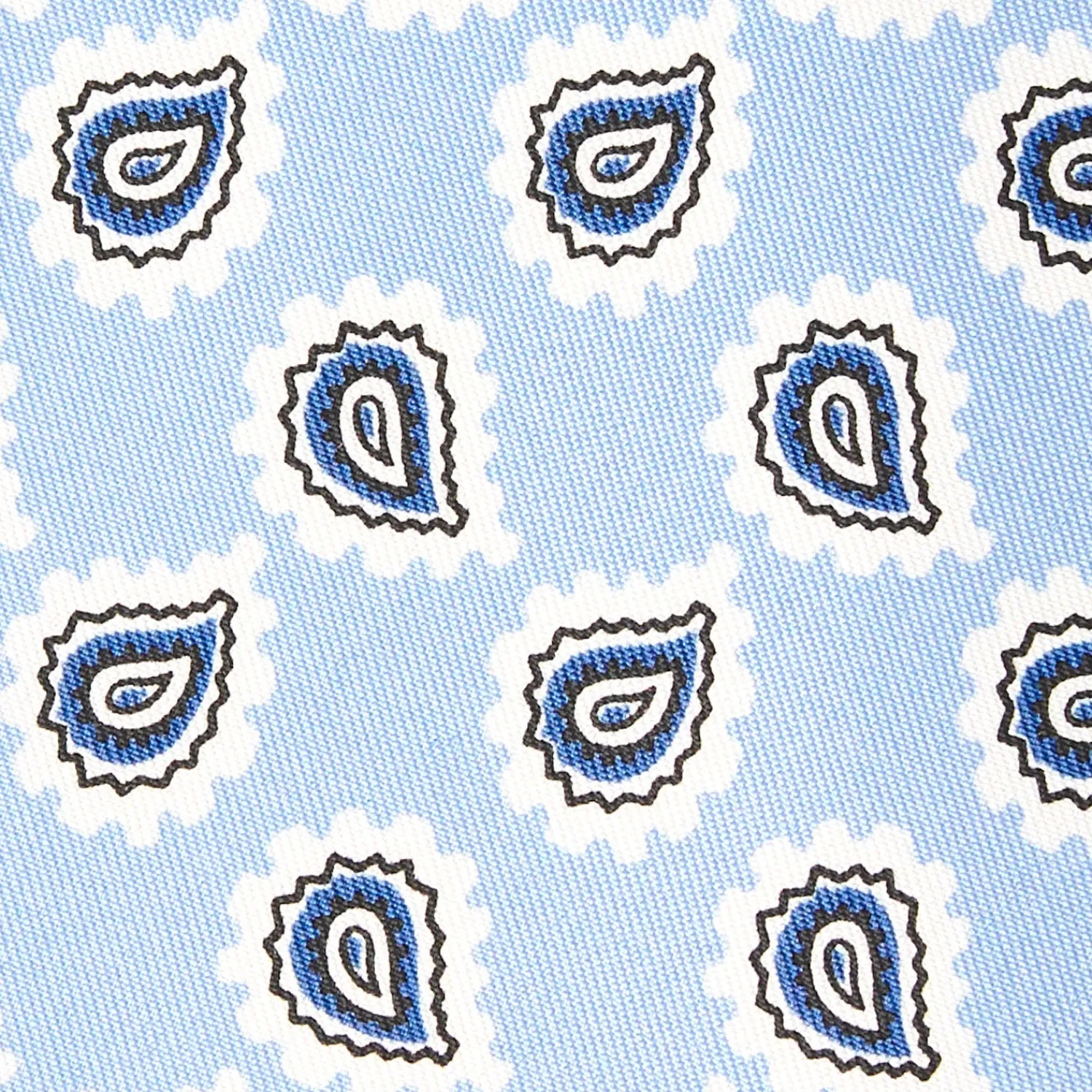 E.Marinella CRAVATTE|Cravatte Collezione Archivio|CRAVATTA IN SETA AZZURRA Collezione archivio anno 1931