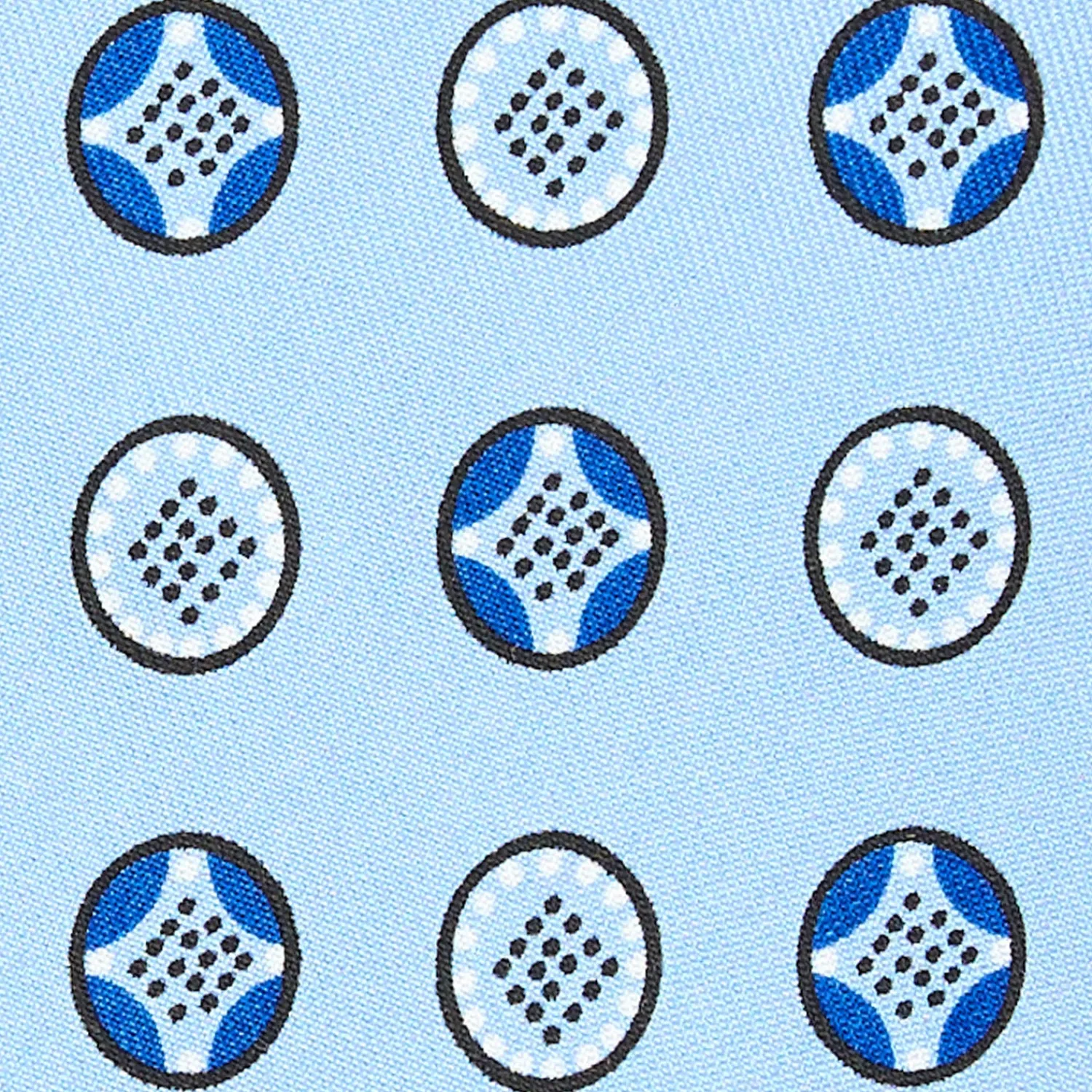 E.Marinella CRAVATTE|Cravatte Collezione Archivio|CRAVATTA IN SETA AZZURRA Collezione archivio anno 1951