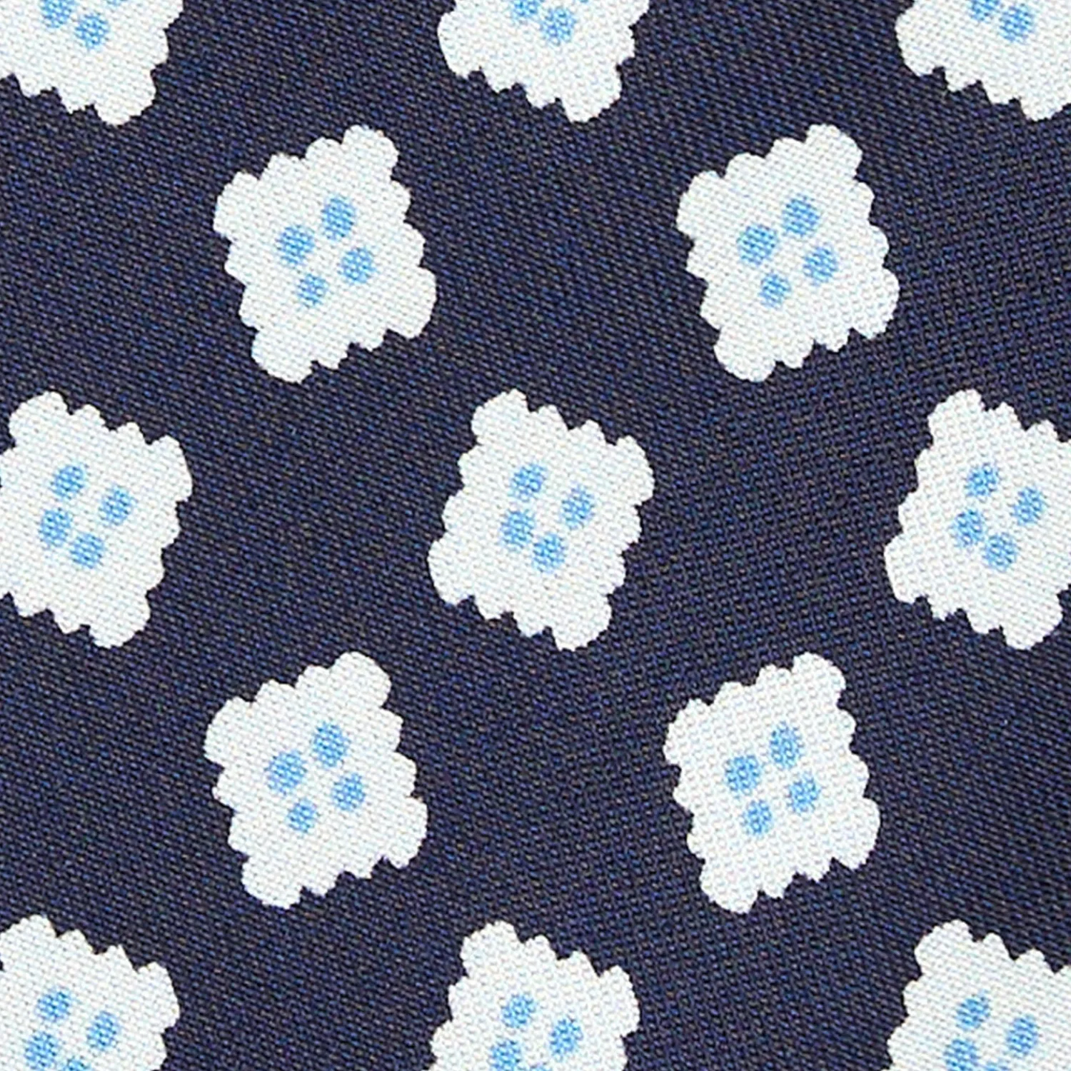 E.Marinella CRAVATTE|Cravatte Collezione Archivio|CRAVATTA IN SETA BLU SCURO Collezione archivio anno 1963