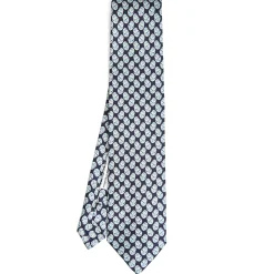 E.Marinella CRAVATTE|Cravatte Collezione Archivio|CRAVATTA IN SETA BLU SCURO Collezione archivio anno 1938