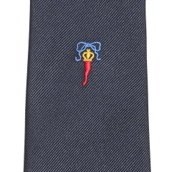 E.Marinella CRAVATTE|Cravatte In Seta Jacquard|CRAVATTA IN SETA JACQUARD BLU Con cornetto sottonodo