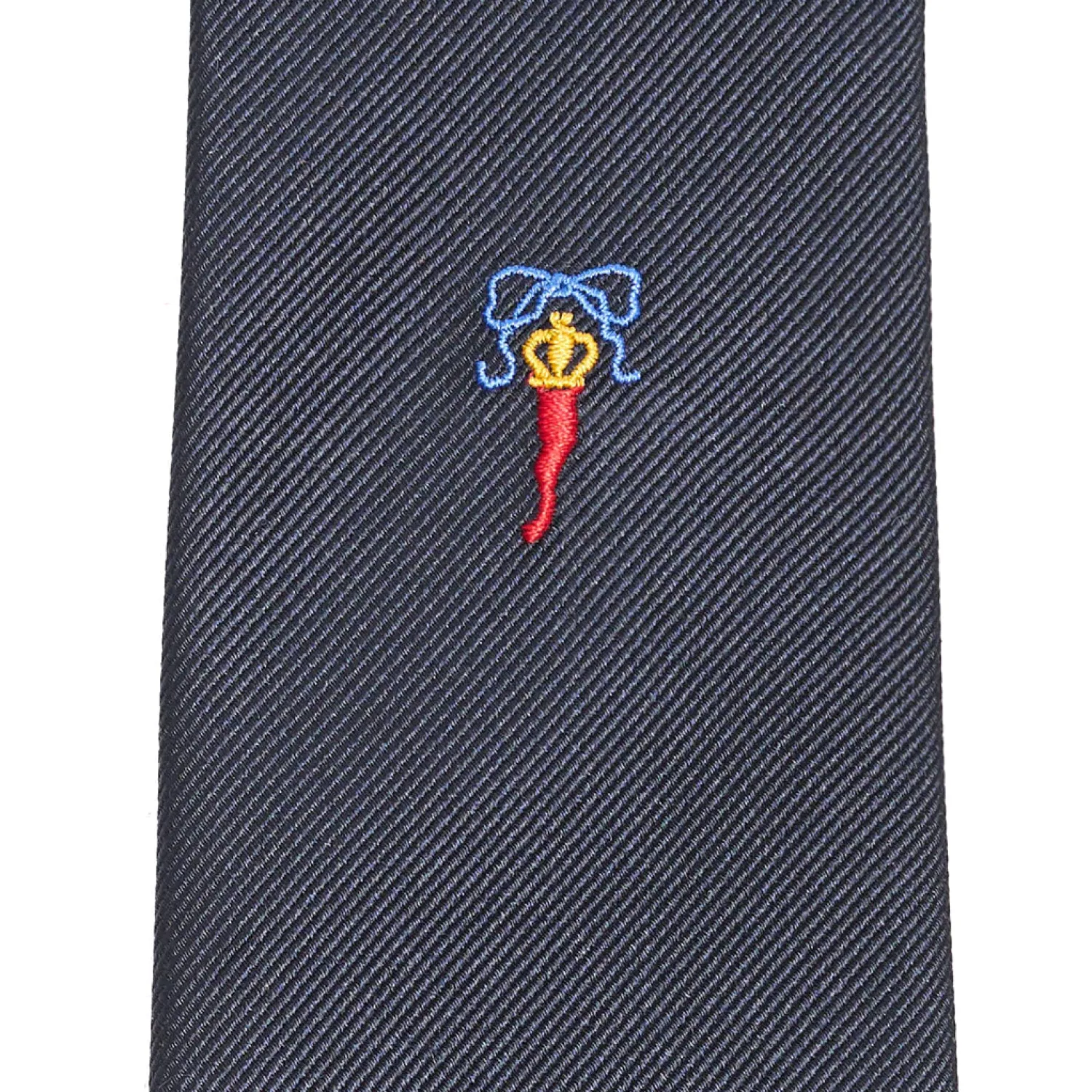 E.Marinella CRAVATTE|Cravatte In Seta Jacquard|CRAVATTA IN SETA JACQUARD BLU Con cornetto sottonodo