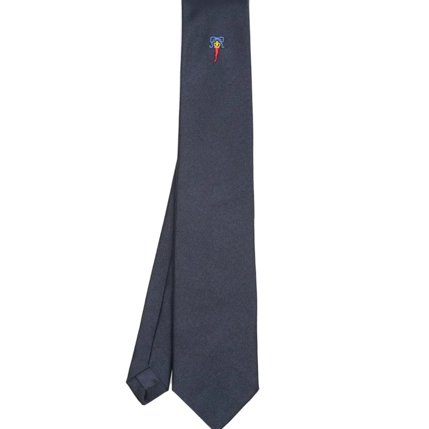 E.Marinella CRAVATTE|Cravatte In Seta Jacquard|CRAVATTA IN SETA JACQUARD BLU Con cornetto sottonodo
