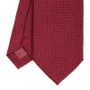 E.Marinella CRAVATTE|Cravatte In Garza E Tricot|CRAVATTA SARTORIALE BORDEAUX In garza di seta