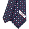 E.Marinella CRAVATTE|Cravatte In Seta Stampata|CRAVATTA SARTORIALE CLASSICA IN SETA BLU SCURO Collezione san valentino