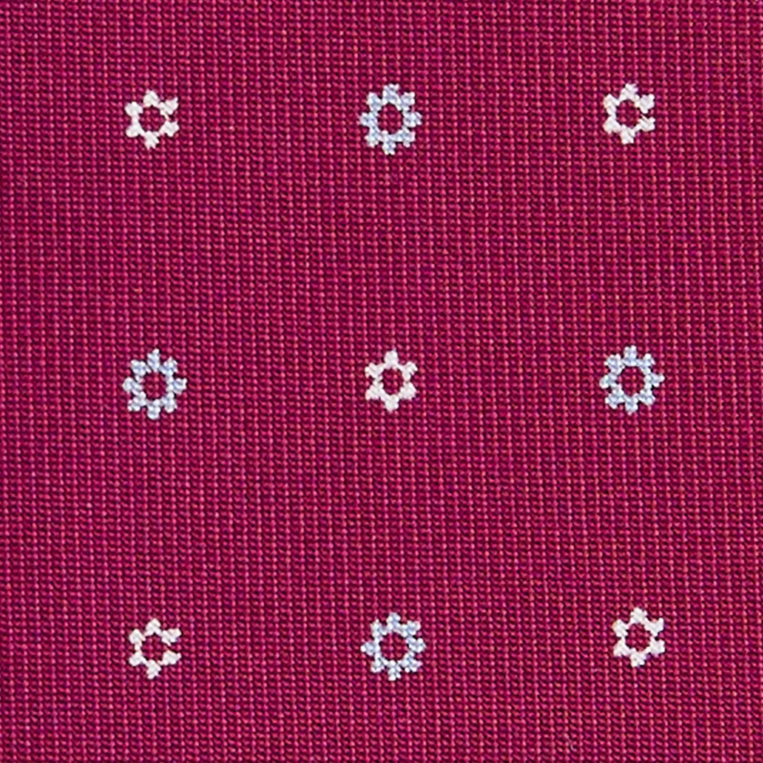 E.Marinella CRAVATTE|Cravatte In Seta Stampata|CRAVATTA SARTORIALE CLASSICA IN SETA FUCSIA Microfantasia fiore