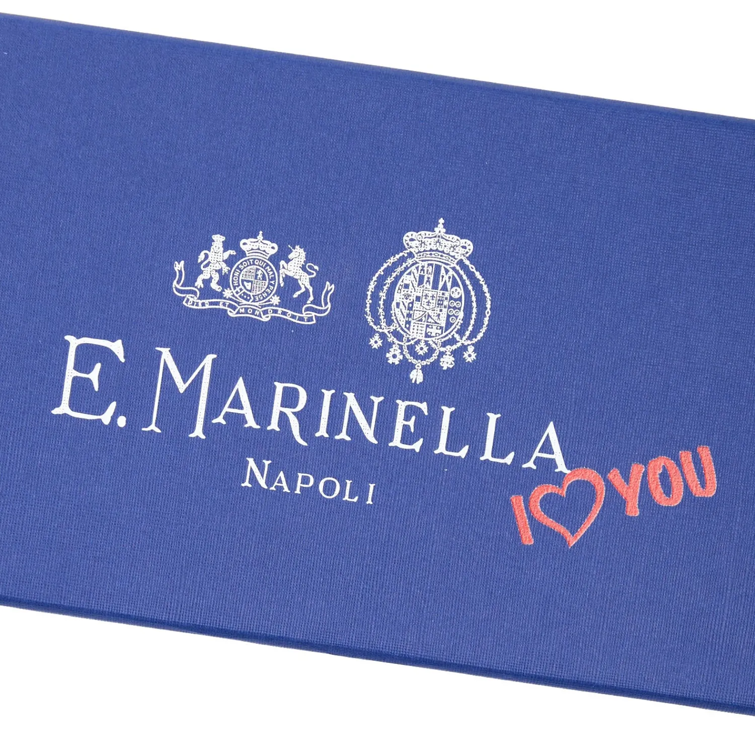 E.Marinella CRAVATTE|Cravatte In Seta Stampata|CRAVATTA SARTORIALE CLASSICA IN SETA ROSSA Collezione san valentino