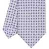 E.Marinella CRAVATTE|Cravatte In Seta Stampata|CRAVATTA SARTORIALE CLASSICA IN SETA GRIGIO CHIARO Microfantasia fiore