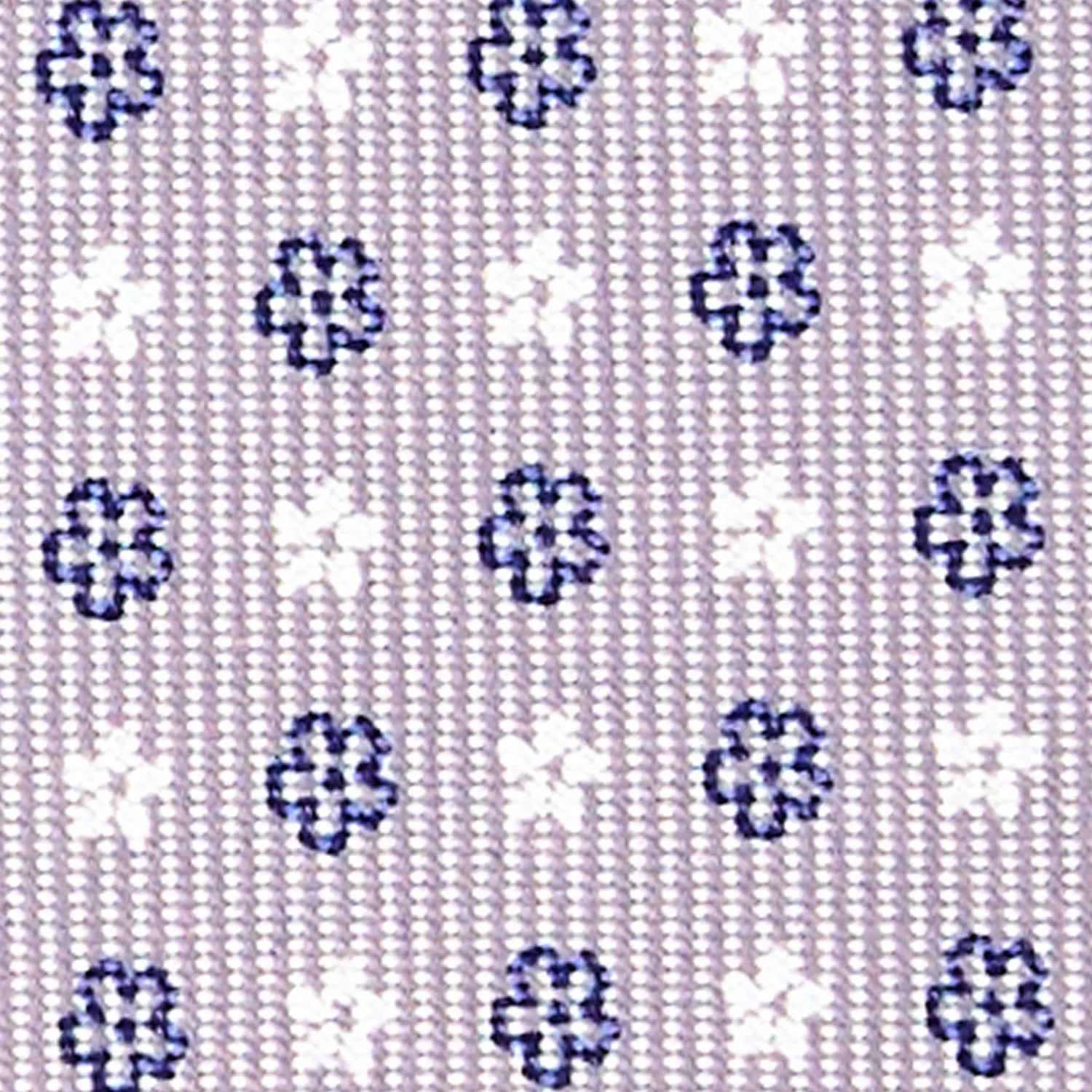 E.Marinella CRAVATTE|Cravatte In Seta Stampata|CRAVATTA SARTORIALE CLASSICA IN SETA GRIGIO CHIARO Microfantasia fiore