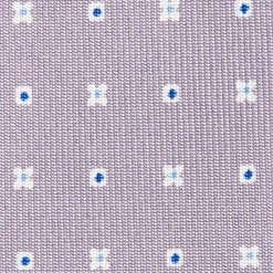 E.Marinella CRAVATTE|Cravatte In Seta Stampata|CRAVATTA SARTORIALE CLASSICA IN SETA GRIGIO CHIARO Microfantasia fiore