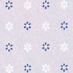 E.Marinella CRAVATTE|Cravatte In Seta Stampata|CRAVATTA SARTORIALE CLASSICA IN SETA GRIGIO CHIARO Microfantasia fiore