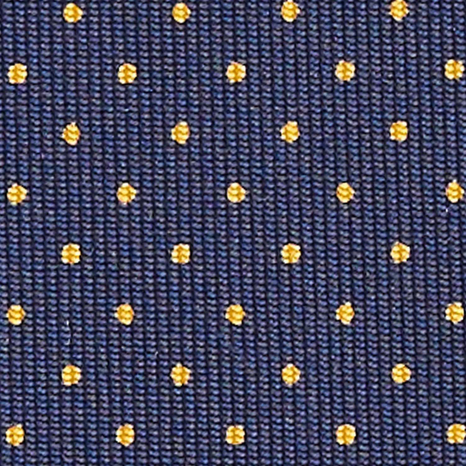 E.Marinella CRAVATTE|Cravatte In Seta Stampata|CRAVATTA SARTORIALE CLASSICA IN SETA BLU SCURO Pois