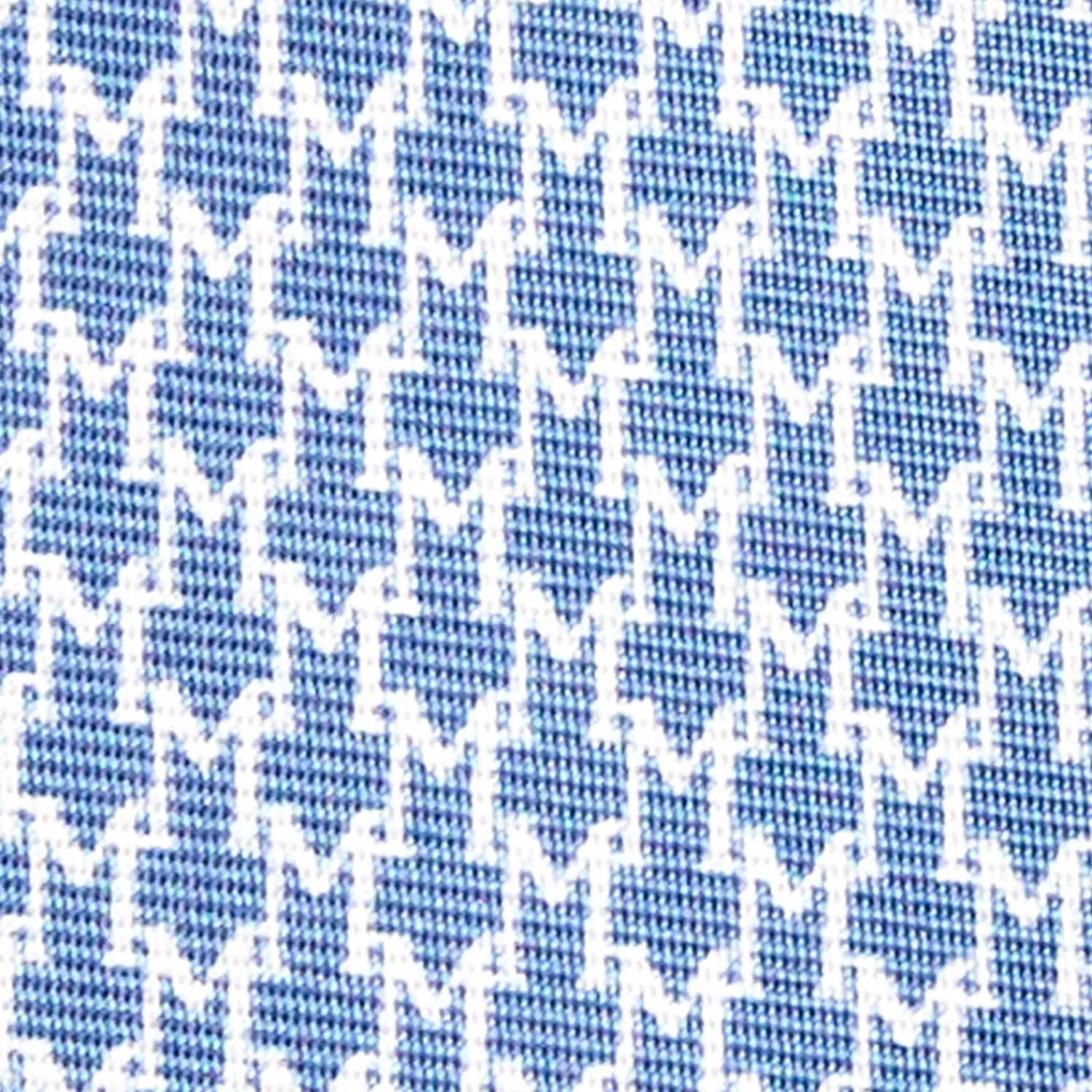 E.Marinella CRAVATTE|Cravatte In Seta Stampata|CRAVATTA SARTORIALE CLASSICA IN SETA BLU Microfantasia m geometrica