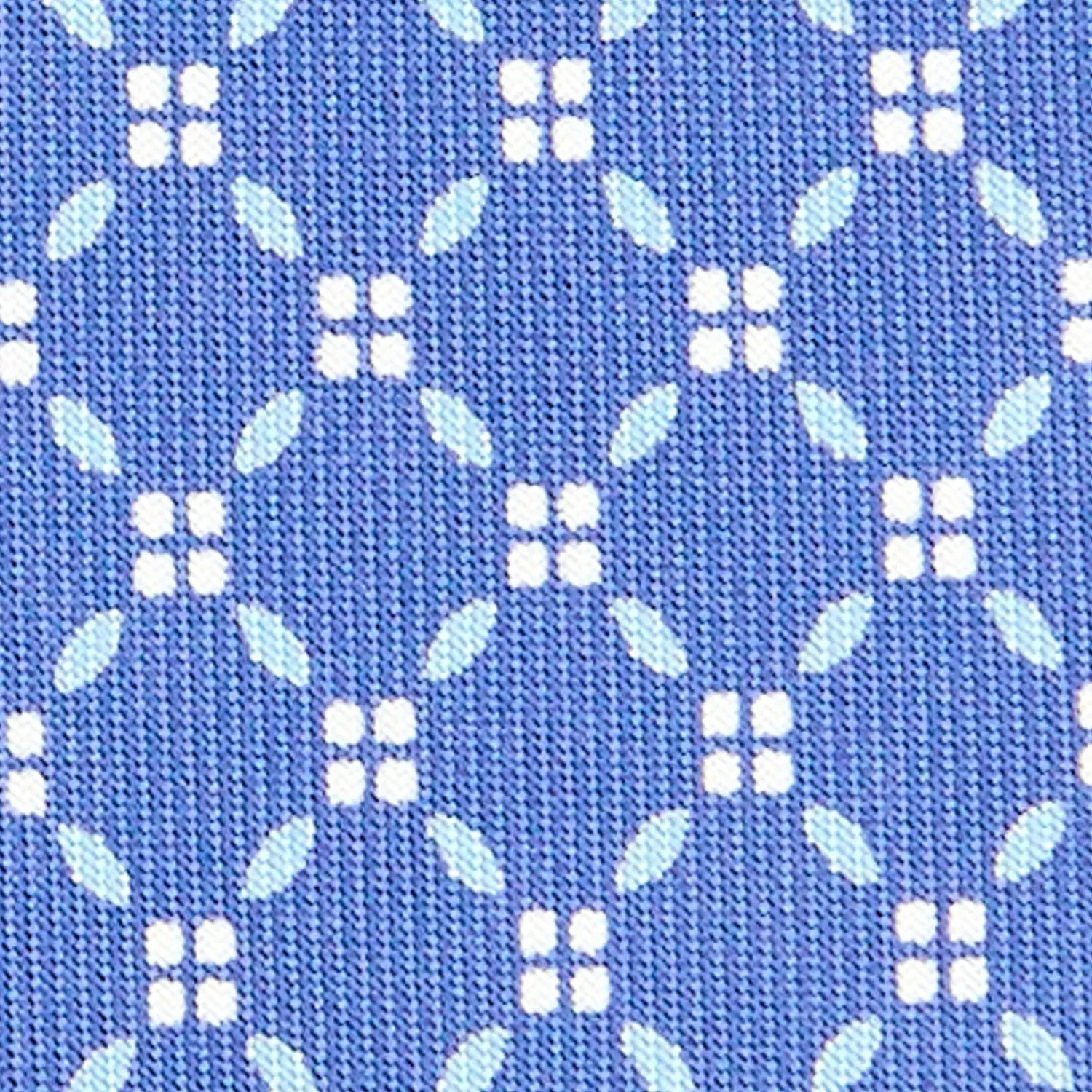 E.Marinella CRAVATTE|Cravatte Extra Long|CRAVATTA SARTORIALE EXTRA LONG IN SETA AZZURRO POLVERE Microfantasia fiore