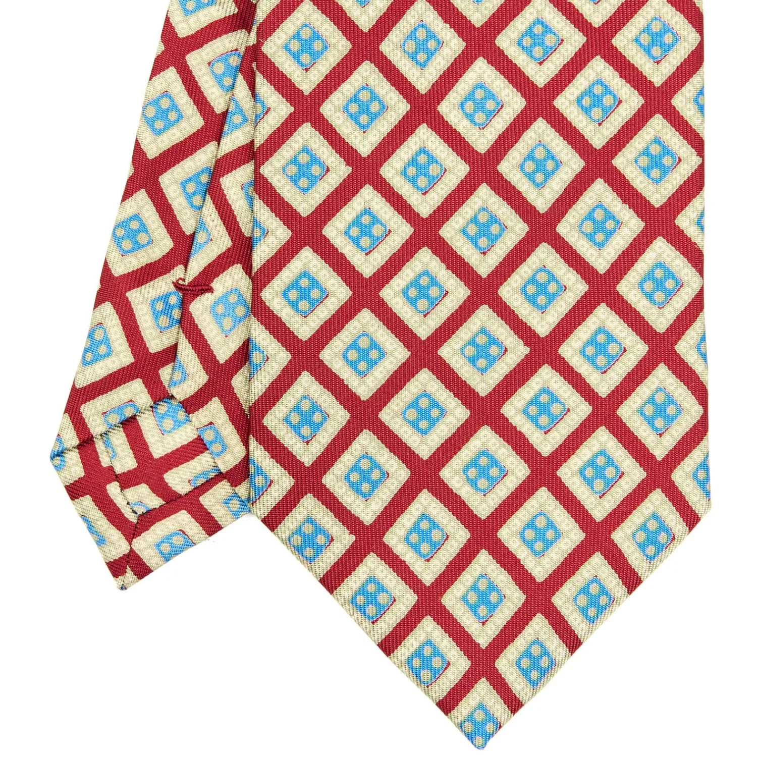 E.Marinella CRAVATTE|Cravatte Extra Long|CRAVATTA SARTORIALE EXTRA LONG IN SETA ROSSA Collezione heritage