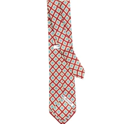E.Marinella CRAVATTE|Cravatte Extra Long|CRAVATTA SARTORIALE EXTRA LONG IN SETA ROSSA Collezione heritage