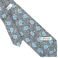 E.Marinella CRAVATTE|Cravatte Extra Long|CRAVATTA SARTORIALE EXTRA LONG IN SETA BLU SCURO Collezione heritage