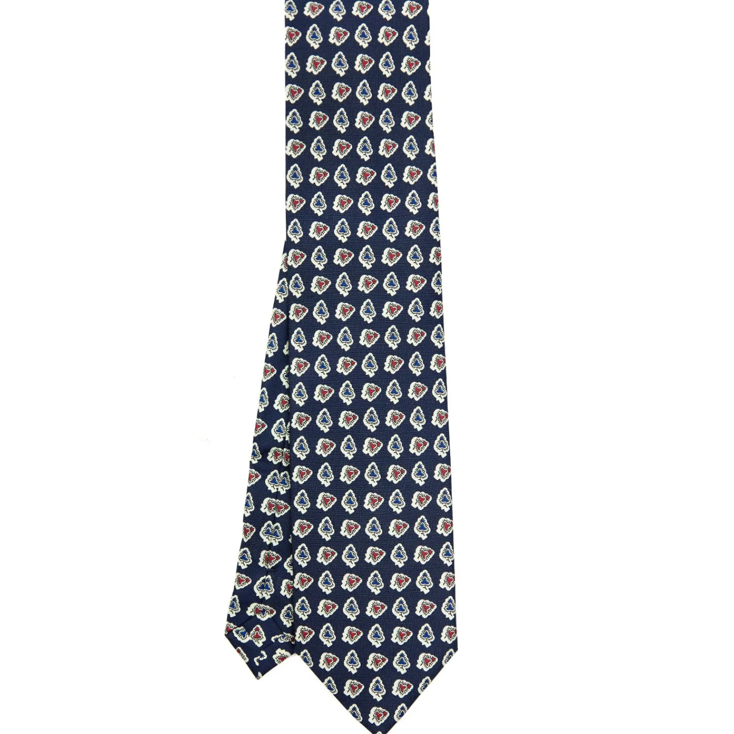 E.Marinella CRAVATTE|Cravatte Extra Long|CRAVATTA SARTORIALE EXTRA LONG IN SETA BLU SCURO Collezione heritage