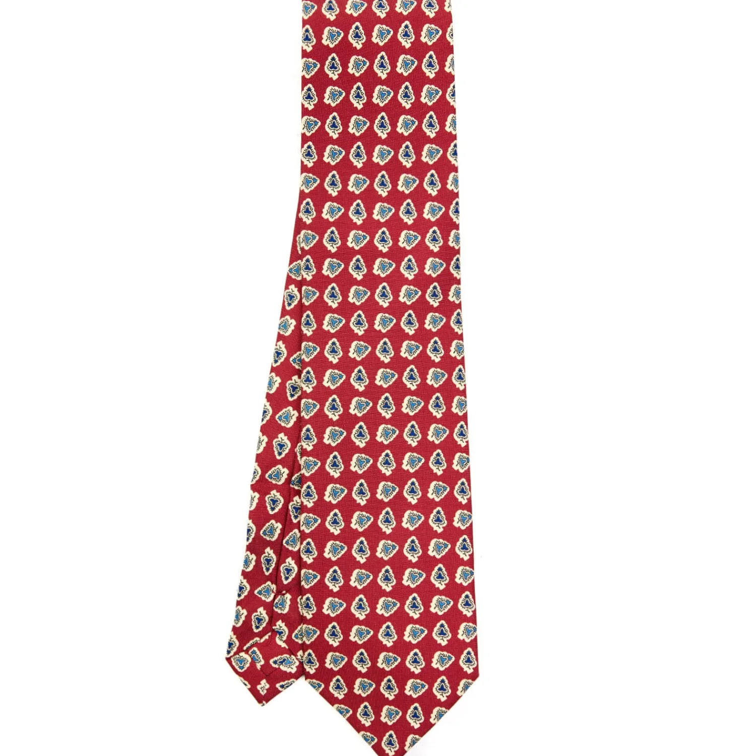 E.Marinella CRAVATTE|Cravatte Extra Long|CRAVATTA SARTORIALE EXTRA LONG IN SETA BORDEAUX Collezione heritage