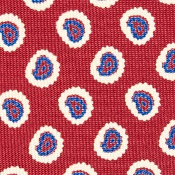 E.Marinella CRAVATTE|Cravatte Extra Long|CRAVATTA SARTORIALE EXTRA LONG IN SETA BORDEAUX Collezione heritage