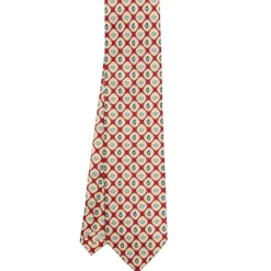 E.Marinella CRAVATTE|Cravatte Extra Long|CRAVATTA SARTORIALE EXTRA LONG IN SETA BORDEAUX Collezione heritage