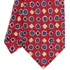 E.Marinella CRAVATTE|Cravatte Extra Long|CRAVATTA SARTORIALE EXTRA LONG IN SETA BORDEAUX Collezione heritage