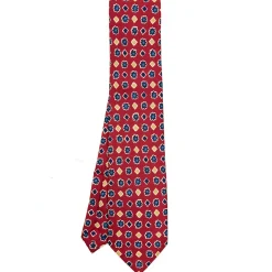 E.Marinella CRAVATTE|Cravatte Extra Long|CRAVATTA SARTORIALE EXTRA LONG IN SETA BORDEAUX Collezione heritage
