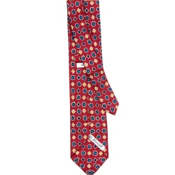 E.Marinella CRAVATTE|Cravatte Extra Long|CRAVATTA SARTORIALE EXTRA LONG IN SETA BORDEAUX Collezione heritage
