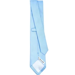 E.Marinella CRAVATTE|Cravatte In Seta Jacquard|CRAVATTA SARTORIALE IN SETA JACQUARD AZZURRA Tinta unita