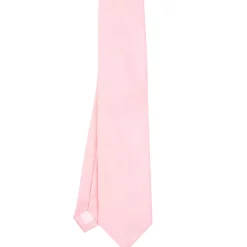 E.Marinella CRAVATTE|Cravatte In Seta Stampata|CRAVATTA SARTORIALE IN SETA JACQUARD ROSA Tinta unita