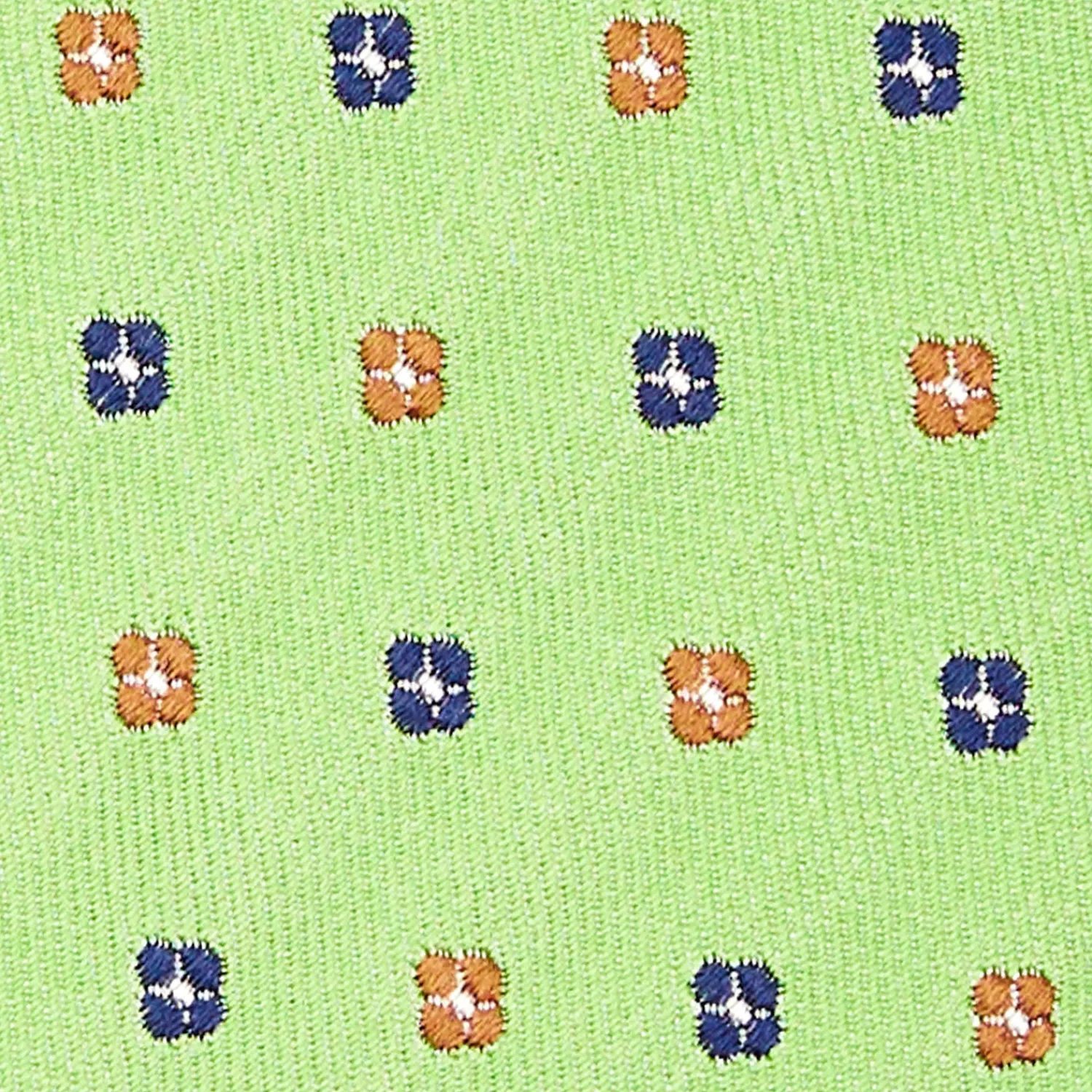 E.Marinella CRAVATTE|Cravatte In Seta Jacquard|CRAVATTA SARTORIALE IN SETA JACQUARD VERDE CHIARO Microfantasia fiore